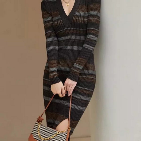 How To Style Black Sweater Dress?
