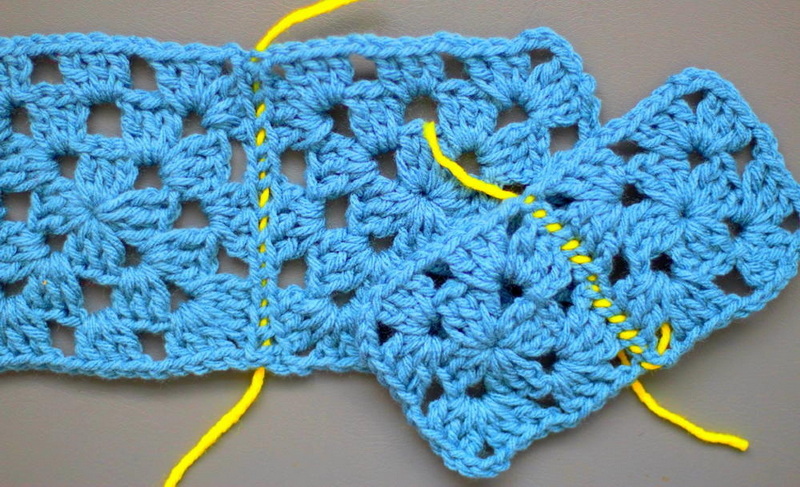 How To Sew Crochet Sweater Pieces Together?