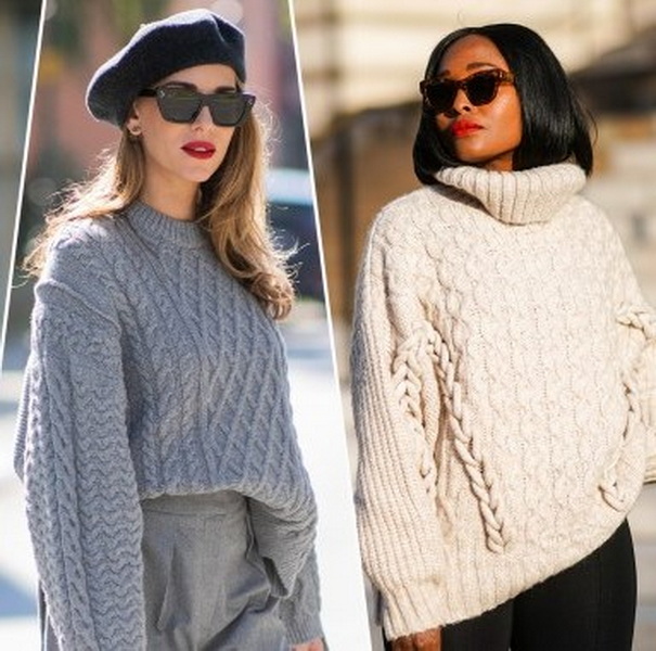 How To Wear Cable Knit Sweater?